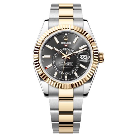 rolex skydweller oystersteel black dial|Rolex 336933.